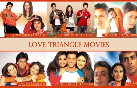 Inn Stars Ka #LoveTriangleMovies Mai Raha Accha Performance Padhiye Poori News: http://nyoozflix.in/bollywood-news-hindi/love-triangle-movies/ #Bollywood Best Love Triangle Movies, Love Triangle Movies, Movies Bollywood, Kuch Kuch Hota Hai, Student Of The Year, Love Triangle, Bollywood Gossip, Bollywood News, Best Love