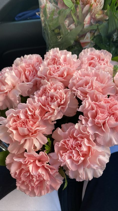 Carnation Bouquet, Boquette Flowers, Pink Carnations, Carnation Flower, Nothing But Flowers, Flower Therapy, Flowers For You, Beautiful Bouquet Of Flowers, Flowers Pink