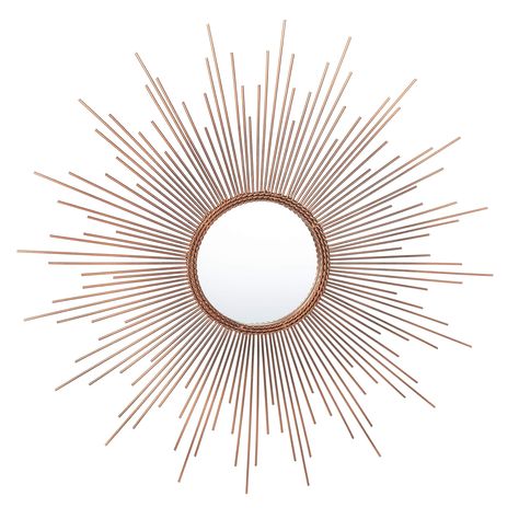 PRICES MAY VARY. Item Package Dimension: 33.0L x 32.0W x 3.0H inches Item Package Weight - 8.0 Pounds Item Package Quantity - 1 Product Type - HOME MIRROR Star Burst Mirror, Home Mirror, Gold Sunburst, Star Burst, Accent Mirror, Wall Mounted Mirror, Accent Mirrors, Home Decor Furniture, Mirror Wall