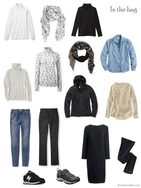 A travel capsule wardrobe with what to pack for Dublin, Ireland in winter London Capsule Wardrobe, Ireland Outfits, Travel Outfit Winter, Outfits Capsule Wardrobe, Black Velour Dress, Outfits Frio, Winter London, The Vivienne Files, Vivienne Files