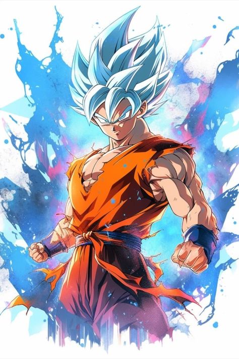 #dragonballz Goku Art, Goku Drawing, Goku Wallpaper, Dragon Ball Painting, Dragon Ball Super Wallpapers, Dragon Ball Art Goku, Dragon Ball Super Artwork, Anime Dragon Ball Goku, Dragon Ball Super Manga