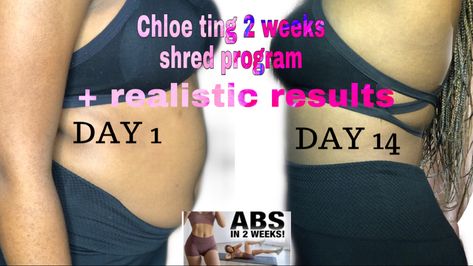 I did the Chloe ting 2 weeks shred challenge. The workouts were pretty intense and I got awesome results which have encouraged me to go on this fitness journey some more.  I’m excited to share my experience with you.  ABS IN TWO WEEKS? Trying Chloe Ting 2 Weeks Shred Challenge 2 Weeks Shred Challenge, Chloe Ting 2 Week Shred, Abs In Two Weeks, 2 Week Shred, Intense Ab Workout, Results Day, Chloe Ting, Abs Challenge, Glutes Workout