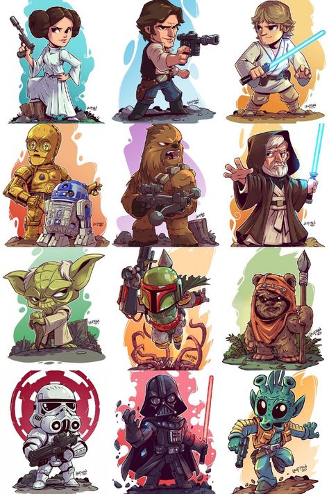 Star Wars Characters Drawings, Movies Wallpaper, Star Wars Characters, Cartoon Character, The Star, Art Style, Character Art, Star Wars, Iphone