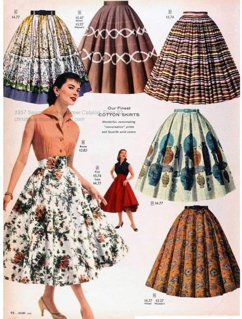 1960s Fashion Women, 60s Skirt, 1950s Fashion Women, Fashion 1950, 1950s Skirt, Crinoline Skirt, 50s Outfits, 1950 Fashion, 90s Inspired Outfits