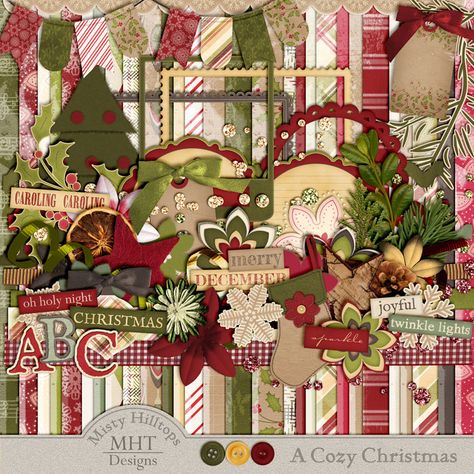 Yippieeeh! Late (as always, lately), but here it is! The last installment of “A Cozy Christmas!” Now you can go off and scrap your not yet scrapped Christmas memories. (I still got tons of them, which I’ll probably never get to scrap!) Anyhow, since this is the last part of [...] Free Digital Scrapbooking Kits, Christmas Scrapbook Paper, Scrapbooking Freebies, Christmas Scrapbook Layouts, Digital Paper Free, Christmas Papers, Digital Scrapbooking Freebies, Freebie Friday, Free Digital Scrapbooking