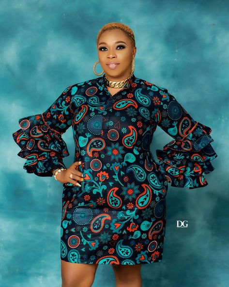 Ankara Shift Dress, Ankara Short Gown Styles, Ankara Dress Styles, African Print Dress Ankara, Best African Dresses, Short African Dresses, African Fashion Skirts, African Print Dress Designs, Ankara Fashion