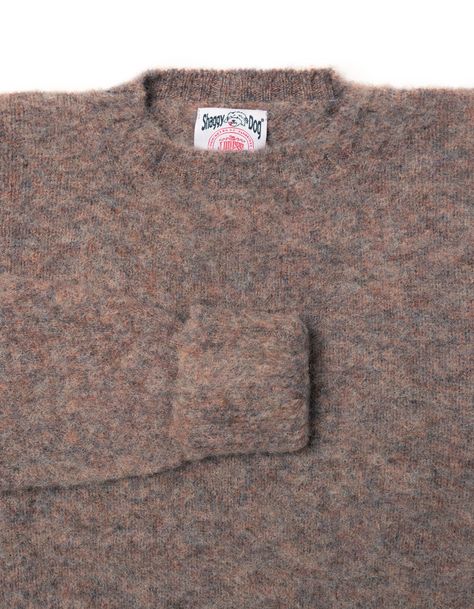 Shaggy Dog Sweater Blue Rust Mix - Classic Fit | Men's Sweaters - J. Press – J. PRESS Shetland Sweater, Dog Size Chart, Shaggy Dog, Sweaters Men, J Press, Suits Dress, Men's Sweaters, Dog Sweaters, Dog Sweater