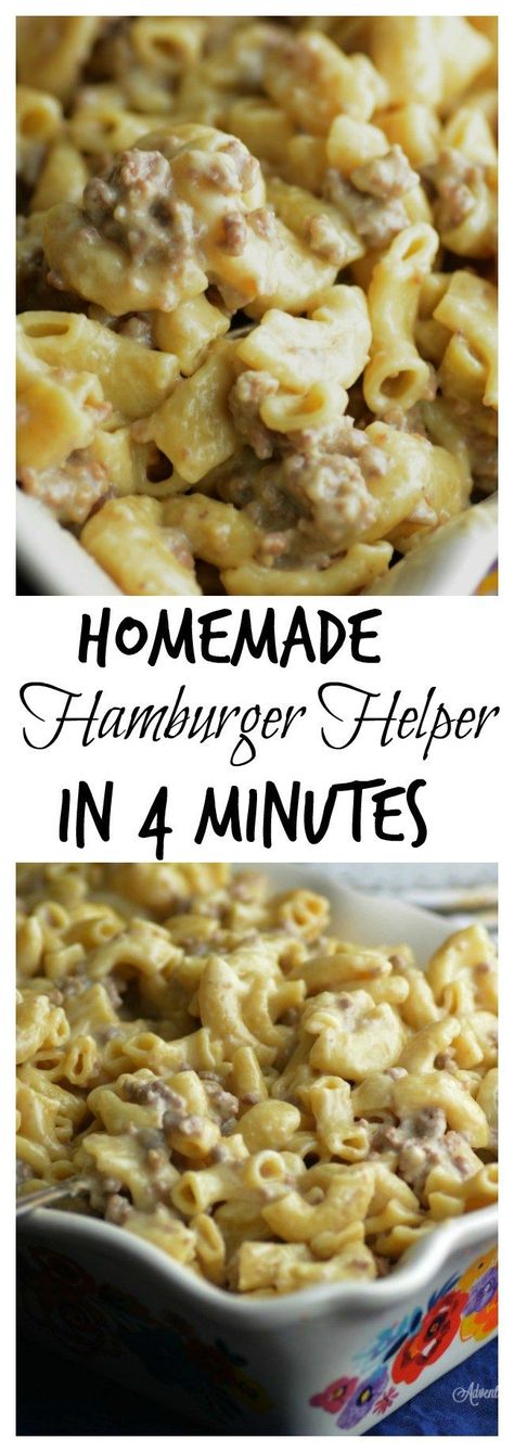 Instant Pot Hamburger Helper in 4 minutes Instant Pot Hamburger Helper, Power Cooker Recipes, Pasta Recipes Easy Fast, Pasta Recipes Easy, Pressure Cooking Recipes, Electric Pressure Cooker Recipes, Homemade Hamburger, Homemade Hamburgers, Hamburger Helper