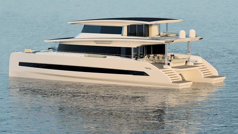 Silent Yacht, Solar Yacht, Catamaran Boat, Explorer Yacht, Expedition Yachts, Floating Architecture, Boat Battery, Catamaran Yacht, Power Catamaran