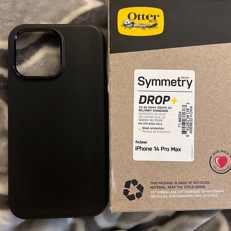 Otter Box Symmetry Drop Iphone 14 Pro Max Case Brand New Never Used Box Only Opened To Take Photo Of The Case Black Otterbox Case Size Iphone 14 Pro Max Sparkly Phone Cases, Otterbox Phone Cases, Take Photo, Otter Box, Otterbox Cases, Otterbox Defender, Iphone 6s Case, Otters, New Iphone