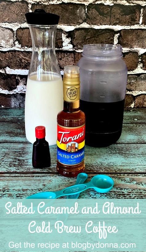 Torani Syrup Recipes, Carmel Coffee, Brew Coffee Recipe, Best Cold Brew Coffee, Salted Caramel Coffee, Hot Coffee Drinks, Blackberry Smoothie, Cold Brew Coffee Recipe, Cold Brew Recipe