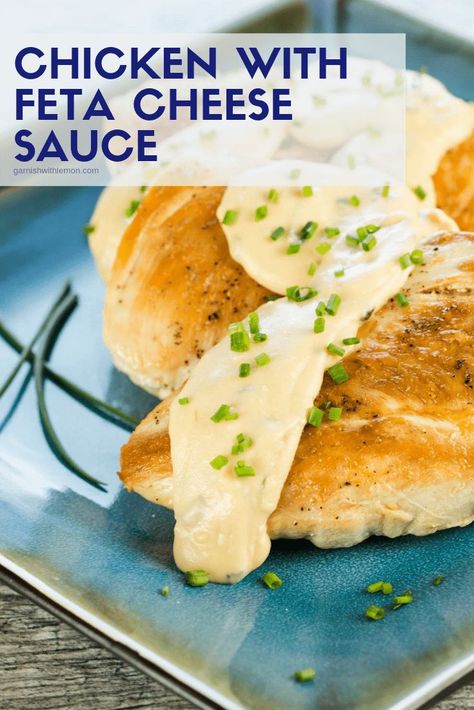 Spinach And Feta Chicken, Feta Cheese Sauce, Chicken Breast Dishes, Chicken Feta, Feta Cheese Recipes, Feta Chicken, Easy Family Recipes, Feta Recipes, Chicken Easy