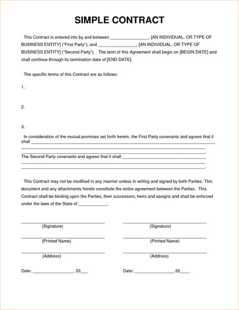 Simple Contract Agreement Contractor Contract, Payment Agreement, Cleaning Contracts, Danish Recipe, Letter Template Word, Rental Agreement Templates, Construction Contract, Cheese Danish, Contract Agreement