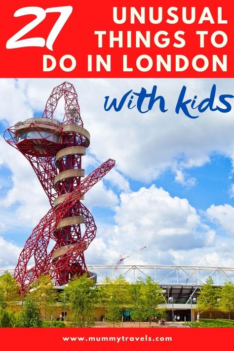 The most unusual things to do in London with kids - from quirky family days out to fun experiences, here's my pick of the best things to do with kids in London if you're bored of the usual tourist attractions London Fun Things To Do, London Activities For Kids, Things To Do In London With Kids, Fun Things To Do In London, London Kids Activities, London For Kids, England With Kids, Uk Attractions, London Walks