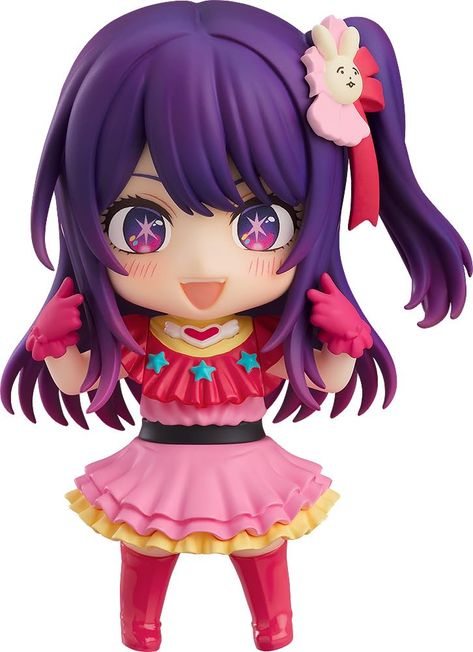 PRICES MAY VARY. A Good Smile Company import From the manga series Three face plates included for multiple expressions Includes a microphone and interchangeable parts Enjoy recreating all kinds of poses Nendoroid Icon, Anime Nendoroid, Nendoroid Anime, Face Plates, Oshi No Ko, Eye Painting, Smiling Face, Funko Pops, Good Smile