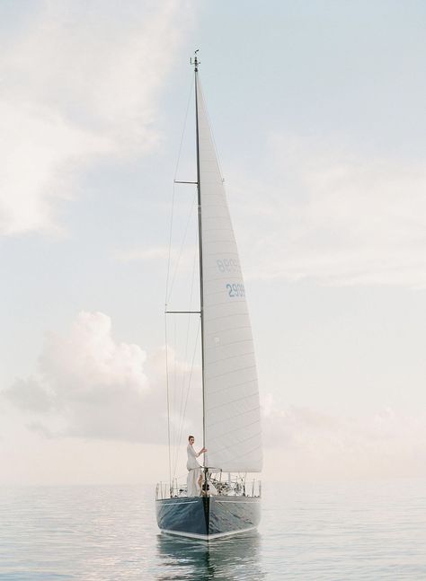 Classic Sailboat, Kt Merry, Bridal Trends, Island Town, Key Biscayne, Smooth Sailing, Luxury Weddings, Hatches, Set Sail