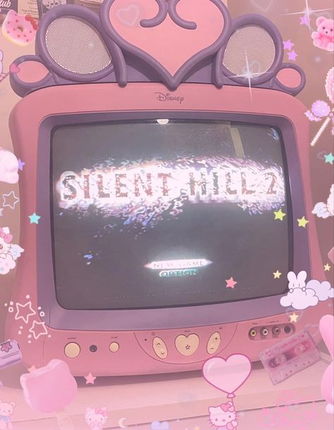 Pink Sleep Aesthetic, Soft Horror Aesthetic, Cute But Scary Aesthetic, Weird Pink Aesthetic, Pink Digital Aesthetic, Pink Horror Aesthetic Icons, Pink Zombie Aesthetic, Girly Horror Aesthetic, Pink Tv Aesthetic