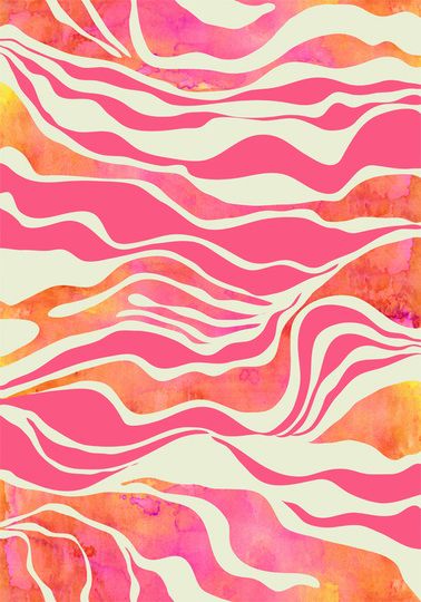 Pattern Design Inspiration, Wavy Lines, Contemporary Wallpaper, Arte Inspo, Print Inspiration, Cute Patterns Wallpaper, Design Floral, Textile Patterns, Surface Pattern Design