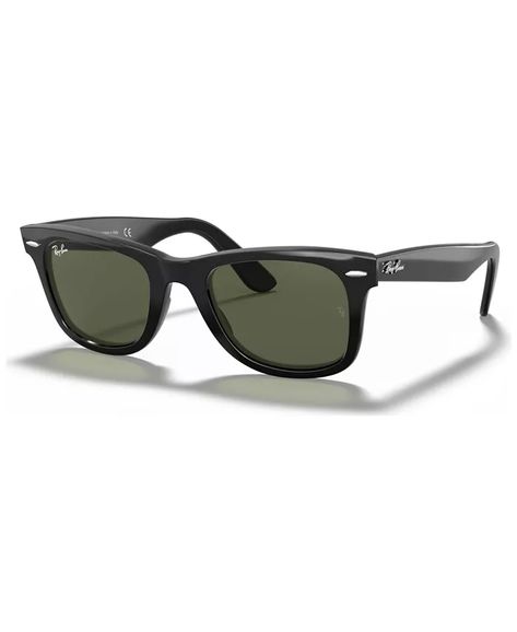 Ray-Ban - Sunglasses, RB2140 Original Wayfarer Classic, Ray Ban Wayfarer, Sunglass Hut, Square Frame, Unisex Sunglasses, Sunglasses Shop, Ray Ban Sunglasses, Signature Logo, Square Frames