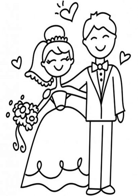 TULAMAMA PRINTS Wedding Coloring Sheets Free Printable, Drawing Bride And Groom, Wedding Coloring Book Printable Free, Wedding Coloring Pages Free Printable, Bride And Groom Coloring Pages, Wedding Coloring Sheets, Bride And Groom Drawing, Bride Coloring Pages, Bride And Groom Clipart