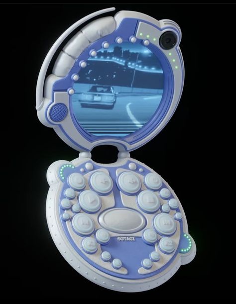 Retro Futurism Tech, Futuristic Phone Concept, Y2k Technology Aesthetic, Alien Technology Concept Art, 2000s Technology Aesthetic, Cybercore Accessories, Random Objects Photography, Transparent Technology, 2000s Futurism