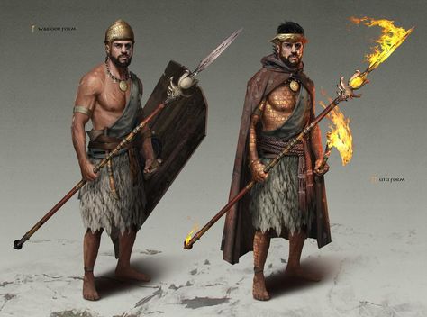 Sumerian Warrior by https://www.deviantart.com/metaphor9 on @DeviantArt Mesopotamian Aesthetic, Sumerian Warrior, Fertile Crescent, Desert Theme, Ancient Sumerian, Ancient Near East, Ancient Warfare, Ancient Mesopotamia, Historical Pictures