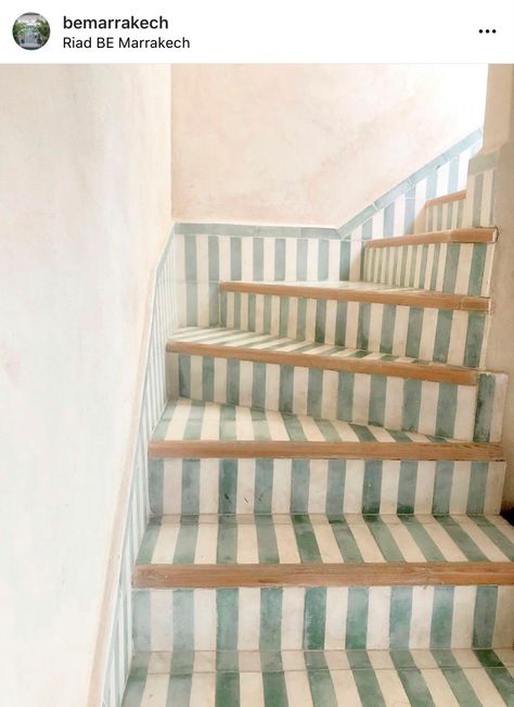 Riad Be Marrakech Tile Stairs, House Goals, Home Design Decor, House Inspo, Dream Home Design, 인테리어 디자인, House Inspiration, My Dream Home, Future House