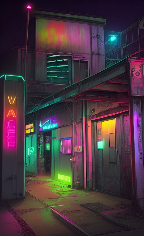 Noir City, Art Bases, Cart Design, Neon Noir, Rave Gear, Random Images, Music Cover, Cyberpunk Aesthetic, Beautiful Landscape Wallpaper