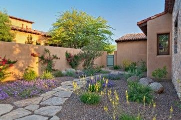 Fabulous Xeriscape Ideas for Your Yard - Page 9 Arizona Backyard Landscaping, Front Yard Walkway, Desert Backyard, Xeriscape Landscaping, Arizona Backyard, Walkway Landscaping, Arizona Landscape, Flowers Background, Desert Garden