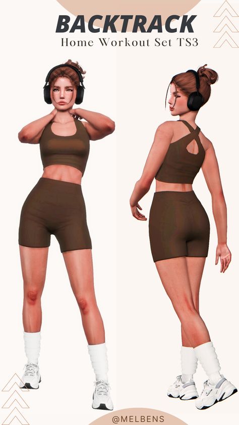 Bra & shorts set 🤍Creds: Fully to @backtrack-cc , original Sims 4 creation HERE @novvaable for the new gorgeous model ⋆˚࿔ Mere 𝜗𝜚˚⋆ 🤍Info: Converted by yours truly Fully Recolorable YA /… Sims 4 Skills, Mods Sims 4, Sims 4 Tsr, Sims 4 Cas Mods, The Sims 4 Pc, Sims 4 Mm Cc, Sims 4 Expansions, Sims 4 Cc Folder, Free Sims