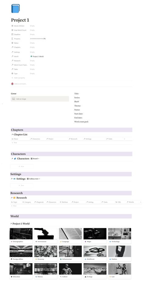 Looking for novel plotting software that ticks all the boxes? Give Notion a try! This free writing app is ideal for storing your novel research, building your characters, fleshing out your worldbuilding, and so much more. Need some inspiration? Check out my writing project tracker Notion template to get started. Save this template or click through for a tutorial on setting up your own! | melleesmith.com | #worldbuildingtips #characteractivities #researchfornovel #storysettings Notion For Writing A Book, Notion Writing Dashboard, Novel Plotting Template, Novel Planning Aesthetic, Novel Planner Template, Notion For Writing, Notion Story Writing Template, Notion Template Ideas Writing, Notion Novel Planning