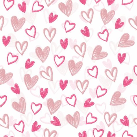 Fondo de patrón de garabato sin costuras... | Premium Vector #Freepik #vector #textura-amor #corazon-papel #textura-corazones #tarjeta-corazon Wallpaper Corazones, Hearts Wallpaper, Pink Quotes, Heart Wallpaper, Heart Patterns, Glow Up?, Premium Vector, Pattern, Pink