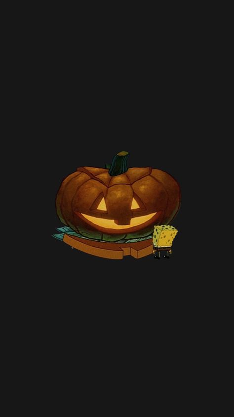 Spongebob Squarepants halloween episode pumpkin carving phone lock screen background Spongebob Halloween Episode, Spongebob Fall Wallpaper, Lock Screen Wallpaper Halloween, Halloween Wallpaper Horror, Spongebob Halloween Wallpaper, Spooky Spongebob, Spongebob Wallpaper Iphone, Spongebob Pumpkin, Halloween Spongebob