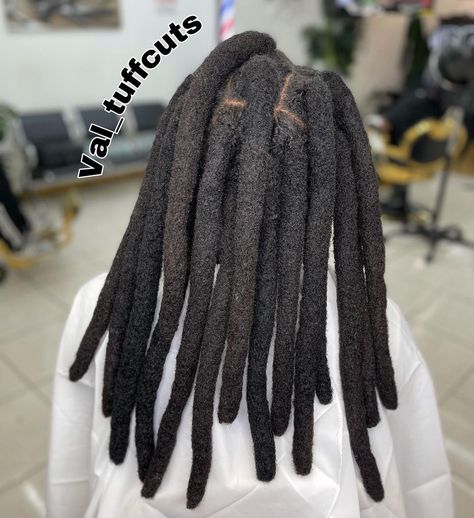 Thick Dreads Styles For Men, Wick Locs, Blue Dreadlocks, Dreads Black Women, Locs Goddess, Female Dreads, Thick Dreads, Freeform Dreads, Dreads Styles For Women