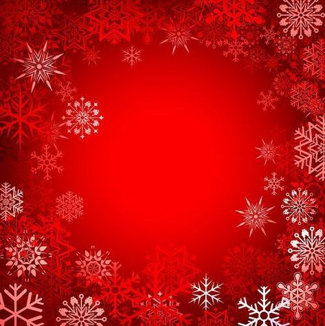 Snowflake Boarder, Red Christmas Background, Happy New Year Message, Christmas Background Images, Red Snowflake, Xmas Wallpaper, Christmas Border, Folded Book Art, New Years Background