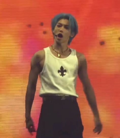 Felix Tank Top, Lollapalooza Paris, Paris 2023, Lee Felix, Felix Stray Kids, Aesthetic Anime, Love Of My Life, Boy Bands, Stray Kids