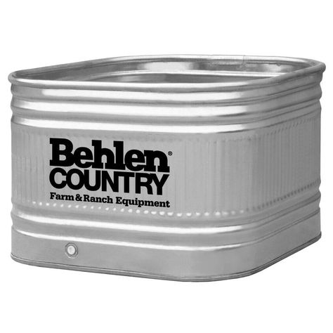 Stock Tanks & Waterers | Behlen Country | Behlen Country Round Stock Tank, Large Stock Tank, Stock Tank Gardening, Small Tubs, Galvanized Stock Tank, Horse Feeder, Deck Framing, Livestock Feed, Usa Tank