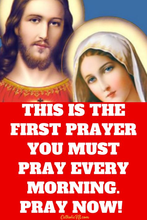 Manifestation Prayer, Catholic Prayers Daily, Powerful Morning Prayer, Money Prayer, Jesus And Mary, Novena Prayers, Everyday Prayers, Morning Prayer Quotes, Spiritual Prayers