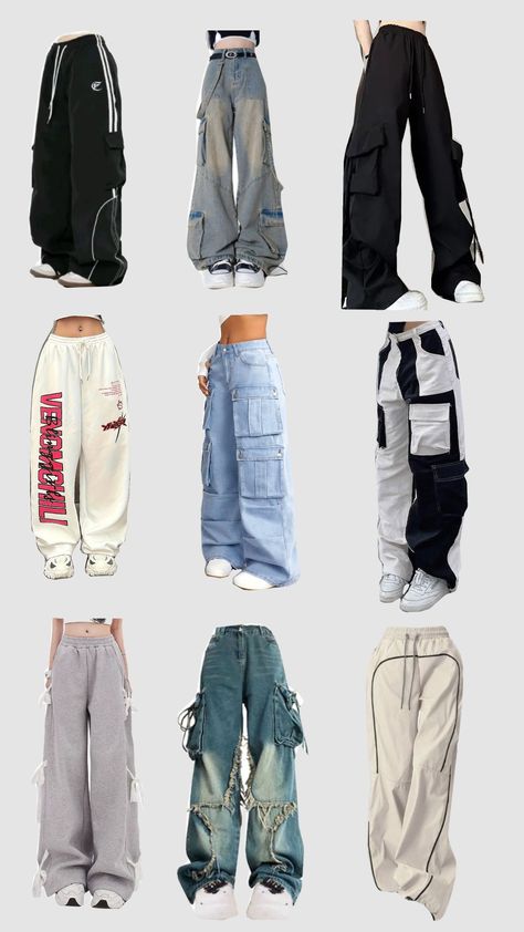 Baggy Y2k Cargo Pants, Cute Baggy Pants, Baggy Clothes Outfit Aesthetic, Baggy Pants Aesthetic, Baggy Clothes Style, Casual Tomboy Outfits, Baggy Clothes Aesthetic, Outfit Tomboy, Baggy Pants Outfit