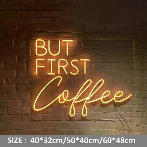 LED Coffee Neon Sign Coffee Neon Decor Coffee Shop Store Bar Restaurant Decor - Etsy Canada Coffee Neon Sign, Coffee Neon, Neon Decor, Coffee Corner, Coffee Signs, But First Coffee, Bar Restaurant, Led Signs, Coffee Cafe