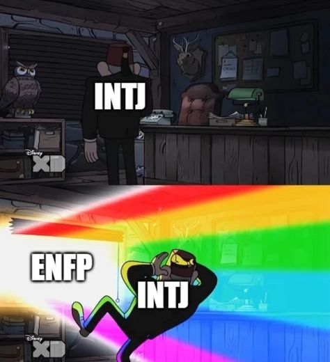 mbti meme Enfp Intj Memes, Enfp X Intj Meme, Enfp X Intj, Enfp Intj, Personality Types Chart, Intj Enfp, Enfp Personality, Intj T, Dora Funny