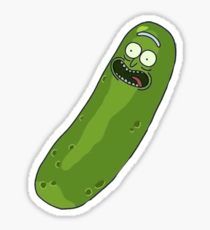 Pickle rick Sticker Pickle Sticker, Stickers Random, Rick And Morty Stickers, Rick I Morty, Pickle Rick, Rick Y Morty, Bubble Stickers, Green Sticker, Tumblr Stickers