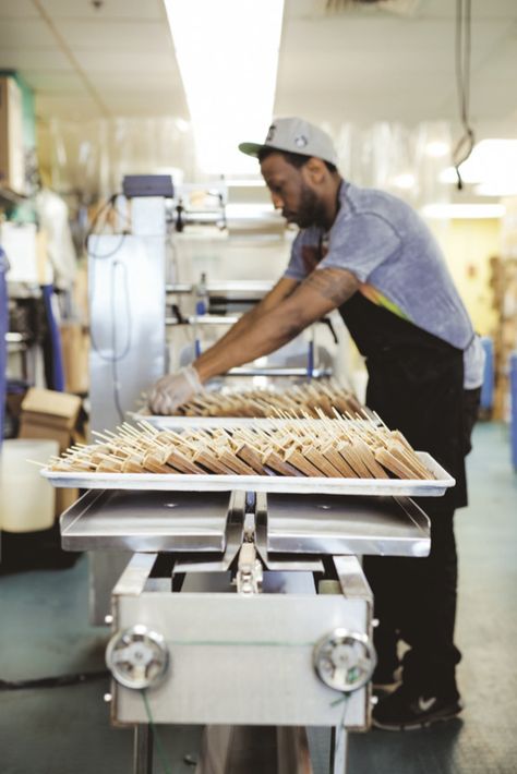 People’s Pops Offers an Alternative to the Conventional Dessert: Revolution on a stick. Ice Cream Factory, On A Stick, Homemade Ice, Homemade Ice Cream, A Stick, Manhattan, Ice Cream, Dessert, Cream