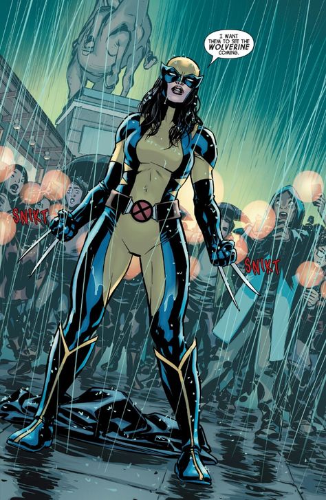 "I Want Them To See The Wolverine Coming." All New Wolverine, Marvel Wolverine, Marvel News, Wolverine Art, The Wolverine, Wolverine Marvel, Comic Manga, Marvel Vs Dc, Uncanny X-men