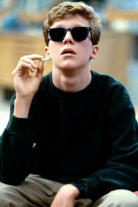 "chicks cannot hold their smoke, that's what it is." Anthony Michael Hall, Filmy Vintage, Brian Johnson, John Hughes, Septième Art, 80s Movies, The Perfect Guy, The Breakfast Club, The Breakfast