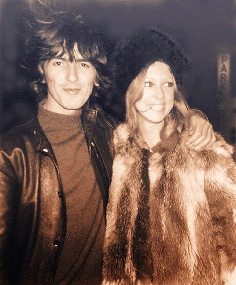 pinterest george and pattie | George and Pattie~ George Harrison Pattie Boyd, Beatles Girl, Pattie Boyd, Beatles George Harrison, Beatles George, Beatles Photos, Something In The Way, Paul George, The Fab Four