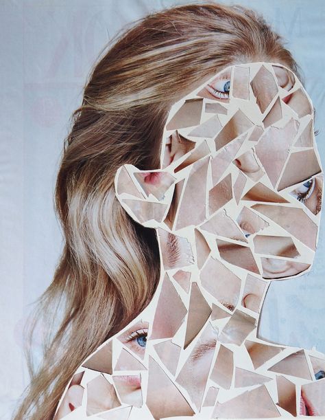 Fragments, Magazine Collage, Photomontage, abstract collage Abstract Collage Photography, Fragmented Faces Art, Abstract Magazine Collage, Magazine Collage Artwork, Fragmentation Photography Gcse, Gcse Photography Exam 2024, Collage Photography Ideas, Face Collage Photography, Fragments Aesthetic