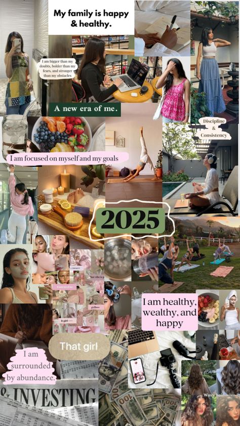 Creative Vision Boards, Vision Board Success, Vision Board Diy, Vision Board Themes, Vision Board Collage, Vision Board Examples, Vision Board Wallpaper, Dream Motivation, Manifesting Vision Board