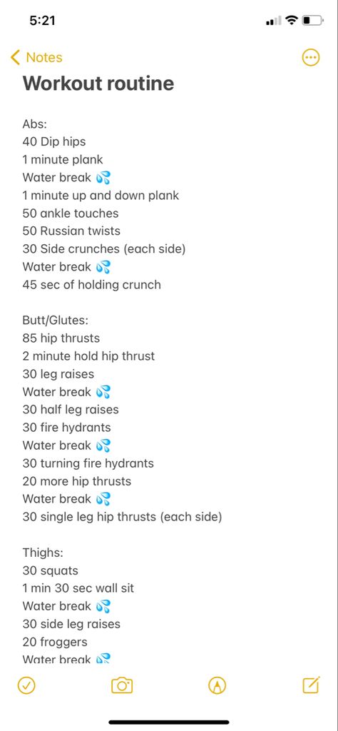 (On notes app) Cardio Workout Aesthetic, Workout Aesthetic List, Workouts Aesthetic List, Exersice Routine, Teen Workout Routine, Good Workout Routine, Teen Workout Plan, Creative Home Decor Ideas, Summer Body Workout Plan