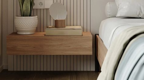 5 Reasons You Should Buy A Floating Bedside Table Floating Bedside Tables, Floating Bedside Shelf, Type Of Foundation, Floating Side Table, Shelf Bedside Table, Floating Drawer, Floating Bedside Table, Bedside Shelf, Grey Headboard